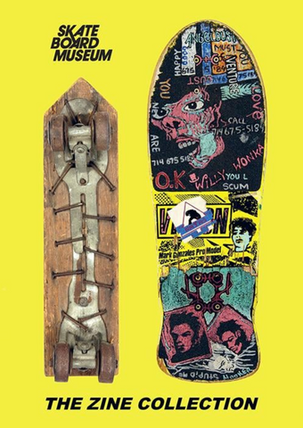 Skateboard museum zine collection