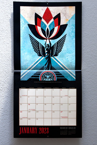 Calendar OBEY - Shepard Fairey 2023