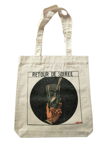 Madame tote bag - Back from the evening