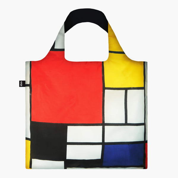 Piet Mondrian - Composition Red, Yellow, Blue and Black recycled bag, 1921