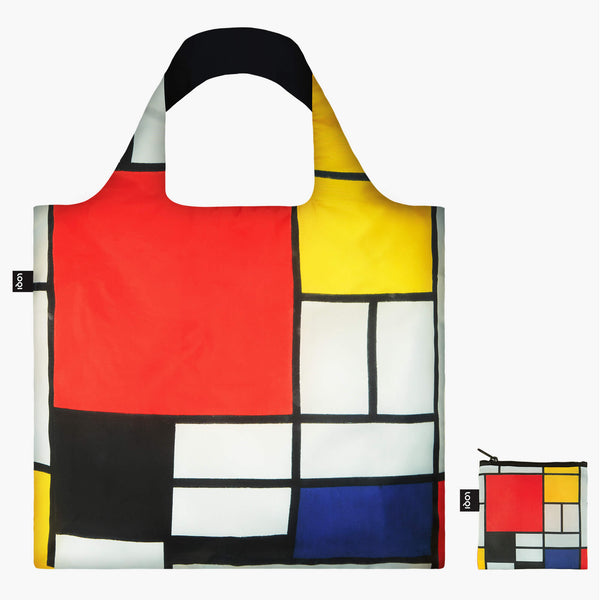 Piet Mondrian - Composition Red, Yellow, Blue and Black recycled bag, 1921